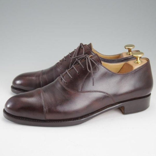 極上★(東欧)VASS/ヴァーシュ SIZE 41【定価￥159,500-★Alt English/ストレートチップ】Fラスト/ミュージアムカーフ/濃茶★m187
