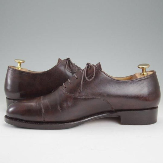 極上★(東欧)VASS/ヴァーシュ SIZE 41【定価￥159,500-★Alt English/ストレートチップ】Fラスト/ミュージアムカーフ/濃茶★m187