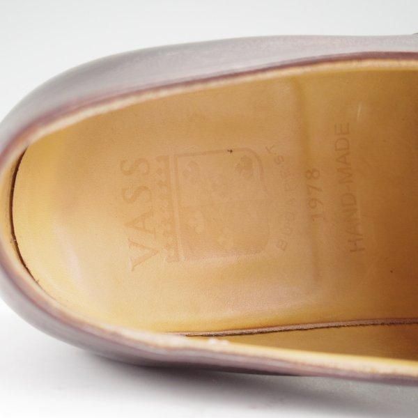 極上★(東欧)VASS/ヴァーシュ SIZE 41【定価￥159,500-★Alt English/ストレートチップ】Fラスト/ミュージアムカーフ/濃茶★m187