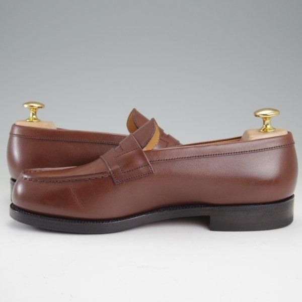 極美品★J.M.ウエストン 4.5D【定価￥151,800-★180/コインローファー】41ラスト/TAN/タン/茶/メンズ/Weston/ウェストン★m188