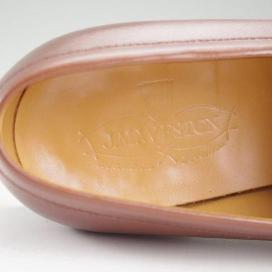 極美品★J.M.ウエストン 4.5D【定価￥151,800-★180/コインローファー】41ラスト/TAN/タン/茶/メンズ/Weston/ウェストン★m188