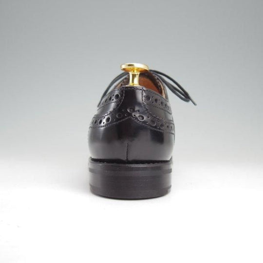 未使用★チャーチ(レディース) SIZE 37.5【定価￥176,000-★バーウッド/BURWOOD WG】ポリッシュドバインダーカーフ/黒/Church's★m191