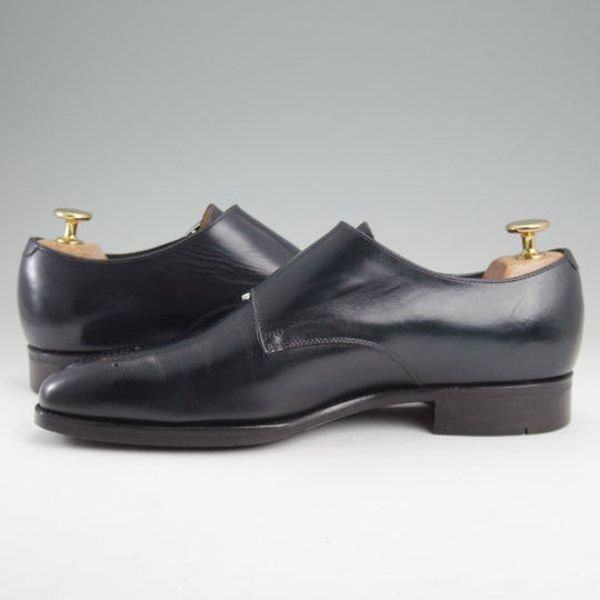 極上★三陽山長 SIZE 6.5【定価￥75,900-★源之介/GENNOSUKE/ハンドフィニッシュ仕上げ】R309ラスト/ダブルモンク/Sanyo Yamacho★m194