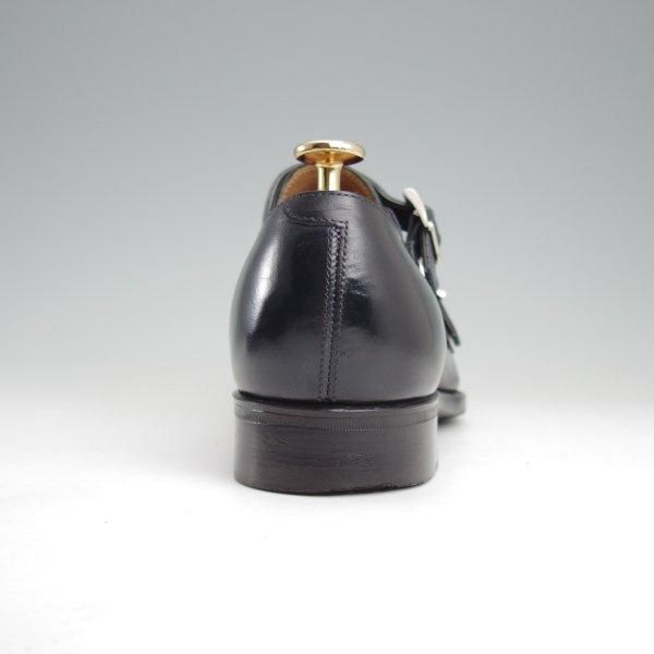 極上★三陽山長 SIZE 6.5【定価￥75,900-★源之介/GENNOSUKE/ハンドフィニッシュ仕上げ】R309ラスト/ダブルモンク/Sanyo Yamacho★m194
