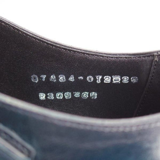 極上★三陽山長 SIZE 6.5【定価￥75,900-★源之介/GENNOSUKE/ハンドフィニッシュ仕上げ】R309ラスト/ダブルモンク/Sanyo Yamacho★m194