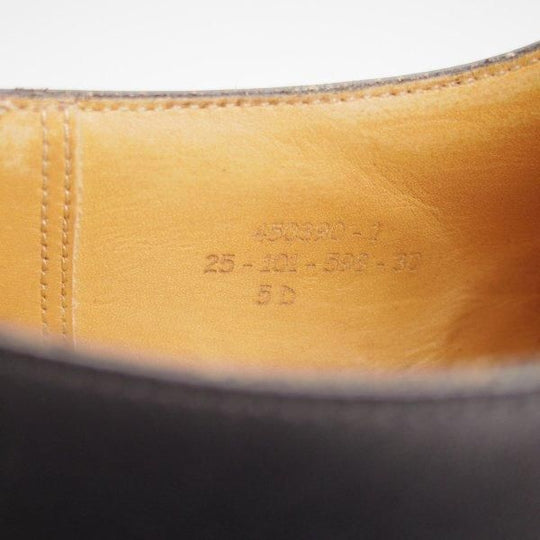 極上★J.M.ウエストン 5D【現行定価￥170,500-★ハーフハント/598】Uチップ/25ラスト/ボックスカーフ/黒/Weston/ウェストン★m198