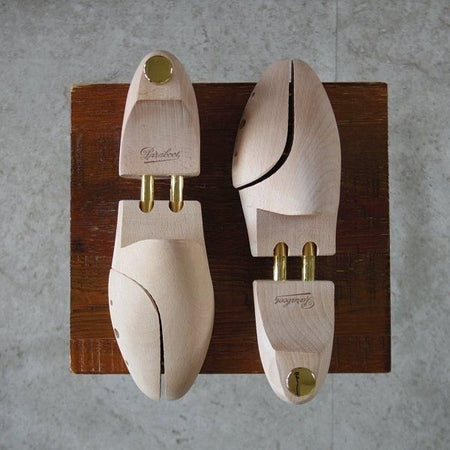 美品★パラブーツ SIZE 42/43【★純正シューツリー】木製シューキーパー/メンズ/Paraboot★m210