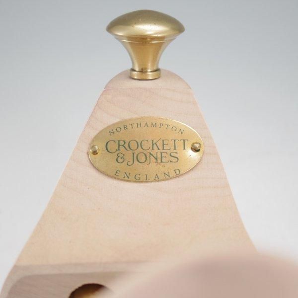 極上★クロケット&ジョーンズ SIZE 6【定価￥28,600-★純正シューツリー】木製シューキーパー/メンズ/Crockett&Jones★m214