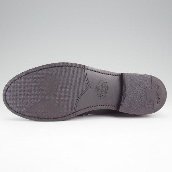 極上★チャーチ(レディース) SIZE 36.5【コインローファー★SALLY R/サリー】ポリッシュドバインダーカーフ/黒/Church's★m220