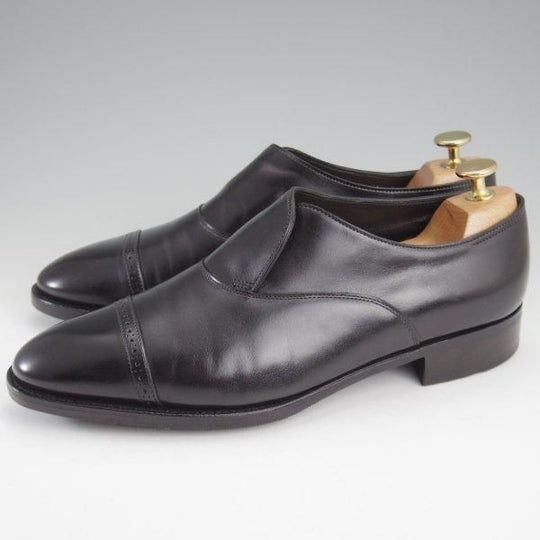 美品★ジョンロブ 6E【定価￥315,700-★フィリップ2のローファー仕様/7000ラスト】Philip 2 Loafer/ローファー/黒/JOHN LOBB★m221