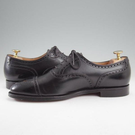 極美品★クロケット&ジョーンズ 6E【定価￥137,500-★WESTFIELD 2/ウエストフィールド】379ラスト/セミブローグ/Crockett&Jones★m225