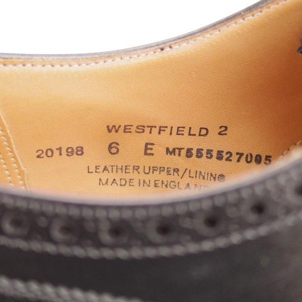 極美品★クロケット&ジョーンズ 6E【定価￥137,500-★WESTFIELD 2/ウエストフィールド】379ラスト/セミブローグ/Crockett&Jones★m225