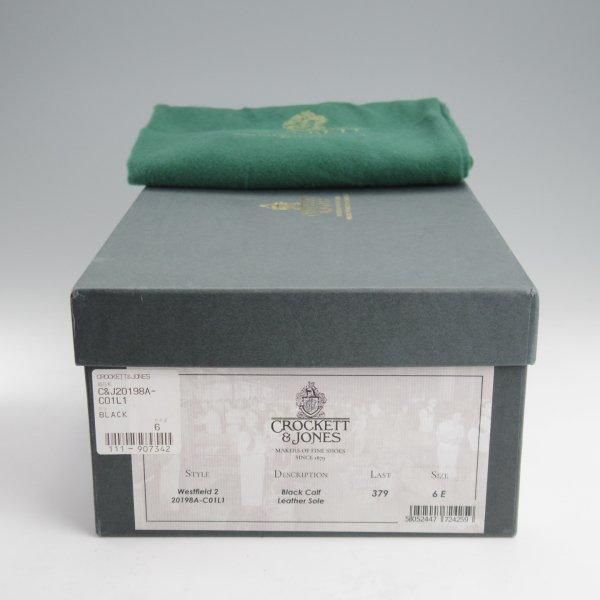 極美品★クロケット&ジョーンズ 6E【定価￥137,500-★WESTFIELD 2/ウエストフィールド】379ラスト/セミブローグ/Crockett&Jones★m225