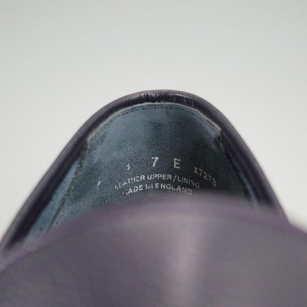 極上★クロケット&ジョーンズ 7E【モデル定価￥107,800-★バーニーズNY別注/SELHURST】366ラスト/コインローファー/紺/メンズ★m227