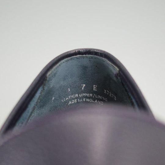 極上★クロケット&ジョーンズ 7E【モデル定価￥107,800-★バーニーズNY別注/SELHURST】366ラスト/コインローファー/紺/メンズ★m227