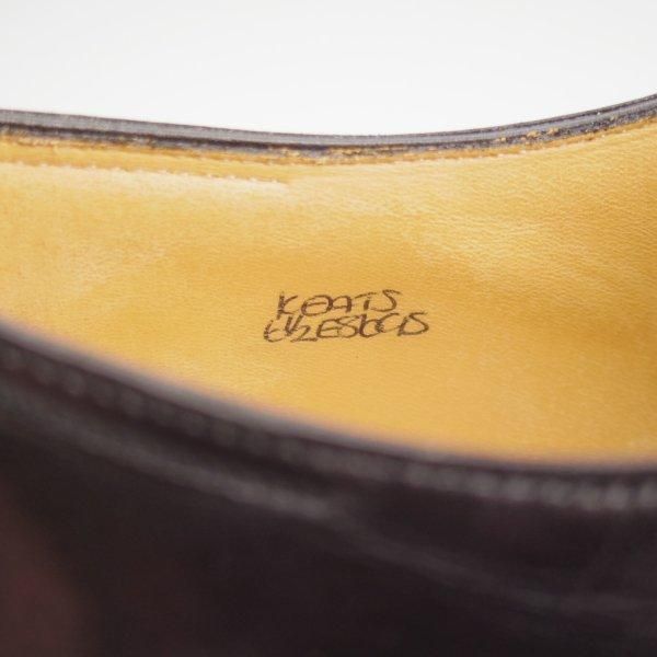 極上★ジョンロブ 6.5E【ミュージアムカーフ仕様★KEATS/8695ラスト】オックスフォードシューズ/黒/メンズ/JOHN LOBB★m228