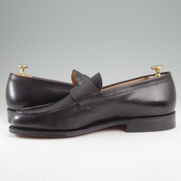 ほぼ試着程度★チャーチ 80F/UK8【貴重★4都市ロゴ過渡期/BRISTOL/ブリストル】106ラスト/カーフ/黒/メンズ/Church's★m232