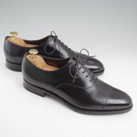 極上★エドワードグリーン 7.5D【定価￥217,800-★チェルシー/CHELSEA/82ラスト】ストレートチップ/カーフ/黒/EDWARD GREEN★m237