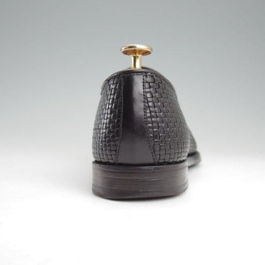 極上★クロケット&ジョーンズ 6.5E【現行定価10万円以上★KENSINGTON 5/ケンジントン】379ラスト/ローファー/黒/Crockett&Jones★m238