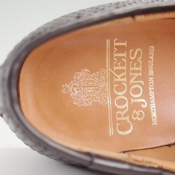 極上★クロケット&ジョーンズ 6.5E【現行定価10万円以上★KENSINGTON 5/ケンジントン】379ラスト/ローファー/黒/Crockett&Jones★m238