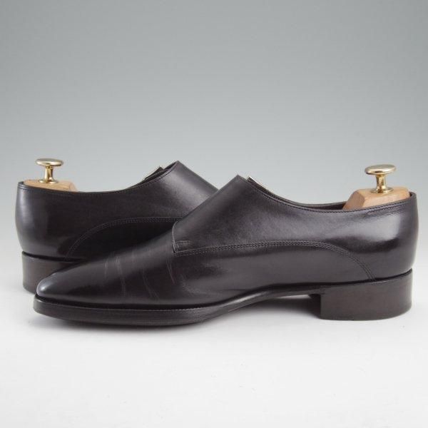 極上★ジョンロブ 6E【現行定価￥324,500-★プレステージライン/CHAPEL/8000ラスト】ダブルモンク/カーフ/黒/メンズ/JOHN LOBB★m240