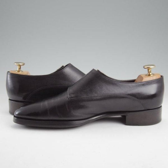 極上★ジョンロブ 6E【現行定価￥324,500-★プレステージライン/CHAPEL/8000ラスト】ダブルモンク/カーフ/黒/メンズ/JOHN LOBB★m240