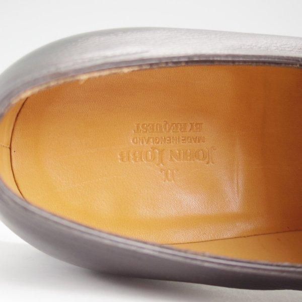 極美品★ジョンロブ 7.5E【現行オーダー価格￥285,120-★バイリクエスト品/WILLIAM/(水牛)バッファローレザー】ウィリアム/黒★m241