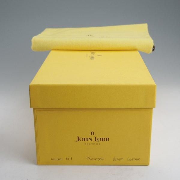 極美品★ジョンロブ 7.5E【現行オーダー価格￥285,120-★バイリクエスト品/WILLIAM/(水牛)バッファローレザー】ウィリアム/黒★m241