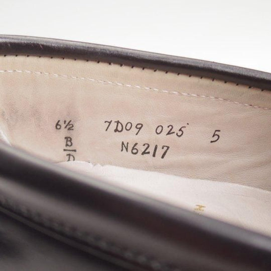 極美品★オールデン 6.5D【現行定価20万円以上★コードバン仕様/タッセルローファー/N6217】ヴァンラスト/バンラスト/黒/ALDEN★m244