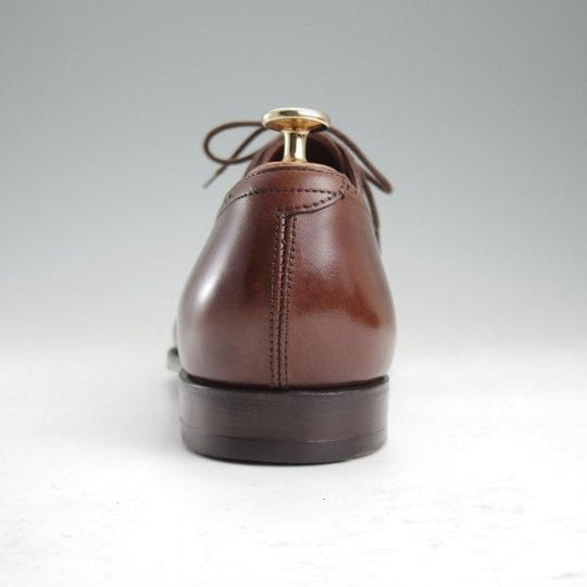 美品★クロケット&ジョーンズ 8.5E【ハンドグレードライン★(英)ポールスミス別注/クォーターブローグ】濃茶/Crockett&Jones★m247