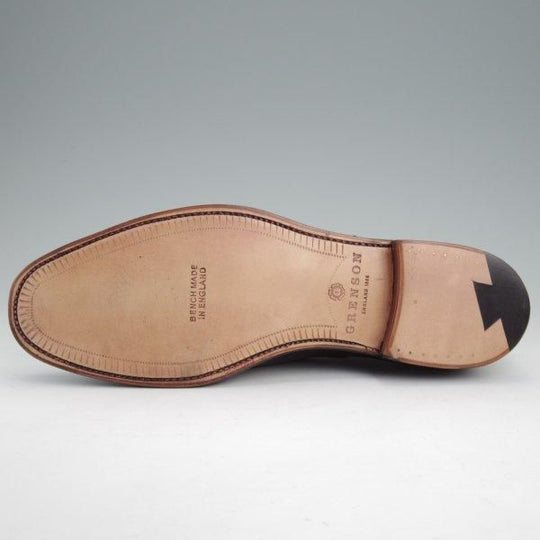 未使用★(英)グレンソン 8.5F【現行定価10万円以上★G-ONEライン/CAMBRIDGE/ケンブリッジ】G1/113864/ストレートチップ/黒/GRENSON★m258
