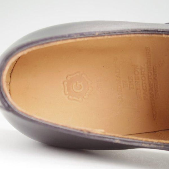 未使用★(英)グレンソン 8.5F【現行定価10万円以上★G-ONEライン/CAMBRIDGE/ケンブリッジ】G1/113864/ストレートチップ/黒/GRENSON★m258