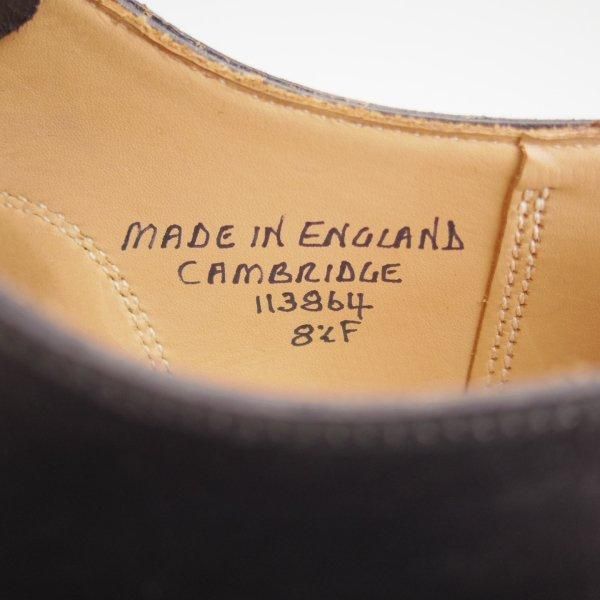 未使用★(英)グレンソン 8.5F【現行定価10万円以上★G-ONEライン/CAMBRIDGE/ケンブリッジ】G1/113864/ストレートチップ/黒/GRENSON★m258
