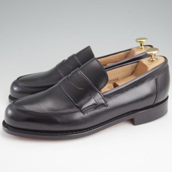 未使用★(英)グレンソン 8E【現行定価10万円以上★G-ONEライン/EPSOM/エプソム】G1/113891/コインローファー/黒/メンズ/GRENSON★m259