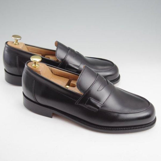 未使用★(英)グレンソン 8E【現行定価10万円以上★G-ONEライン/EPSOM/エプソム】G1/113891/コインローファー/黒/メンズ/GRENSON★m259