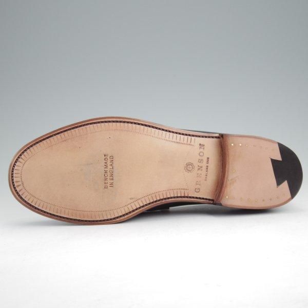 未使用★(英)グレンソン 8E【現行定価10万円以上★G-ONEライン/EPSOM/エプソム】G1/113891/コインローファー/黒/メンズ/GRENSON★m259