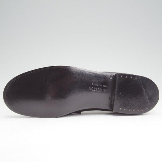 ほぼ未使用★J.M.ウエストン(レディース) 3.5C【現行定価￥151,800-★コインローファー/180】82ラスト/黒/Weston/ウェストン(レディース)★m262