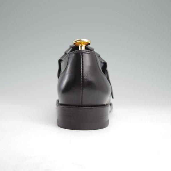 極美品★J.M.ウエストン(レディース) 4.5D【貴重★コンビ仕様/キルトモンク/393】F3ラスト/黒/Weston/ウェストン★m264