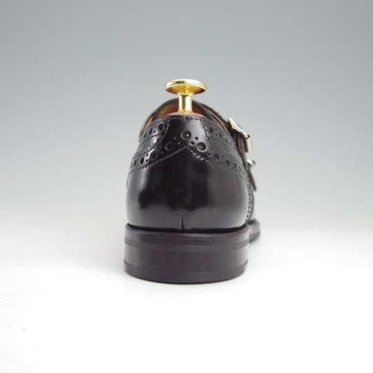 未使用★チャーチ(レディース) SIZE 36.5【定価￥181,500-★LANA R/ダブルモンク】ポリッシュドバインダーカーフ/黒/Church's★m265