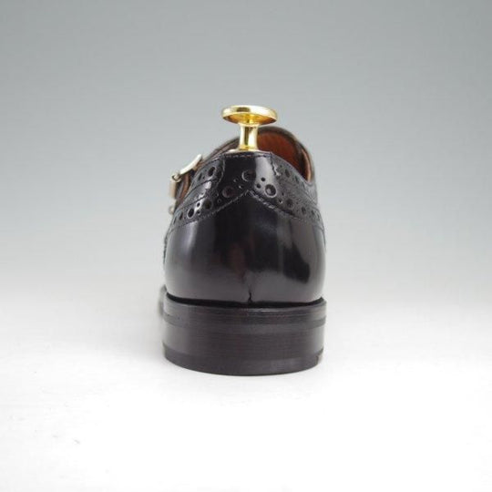 未使用★チャーチ(レディース) SIZE 36.5【定価￥181,500-★LANA R/ダブルモンク】ポリッシュドバインダーカーフ/黒/Church's★m265