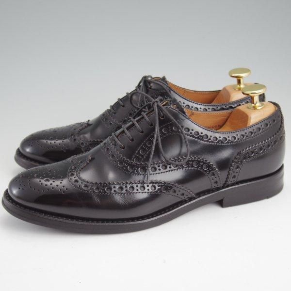 極上★チャーチ(レディース) SIZE 36【定価￥176,000-★バーウッド/BURWOOD WG】ポリッシュドバインダーカーフ/黒/Church's★m266