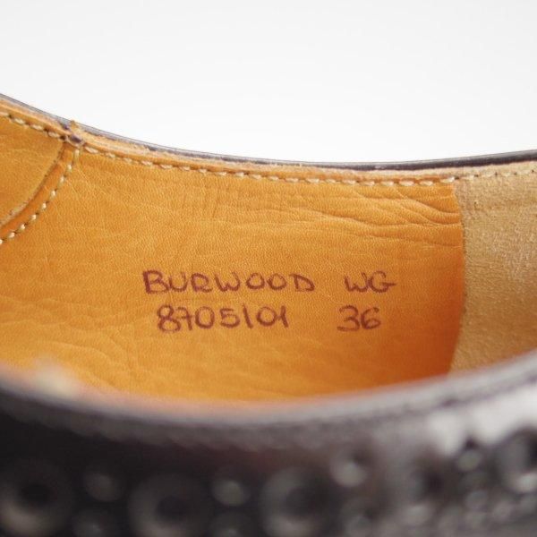 極上★チャーチ(レディース) SIZE 36【定価￥176,000-★バーウッド/BURWOOD WG】ポリッシュドバインダーカーフ/黒/Church's★m266