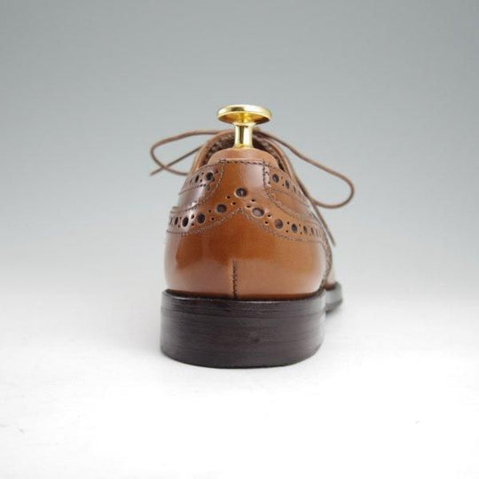 極上★チャーチ(レディース) SIZE 36【定価￥176,000-★バーウッド/BURWOOD WG】ポリッシュドバインダーカーフ/茶/Church's★m267