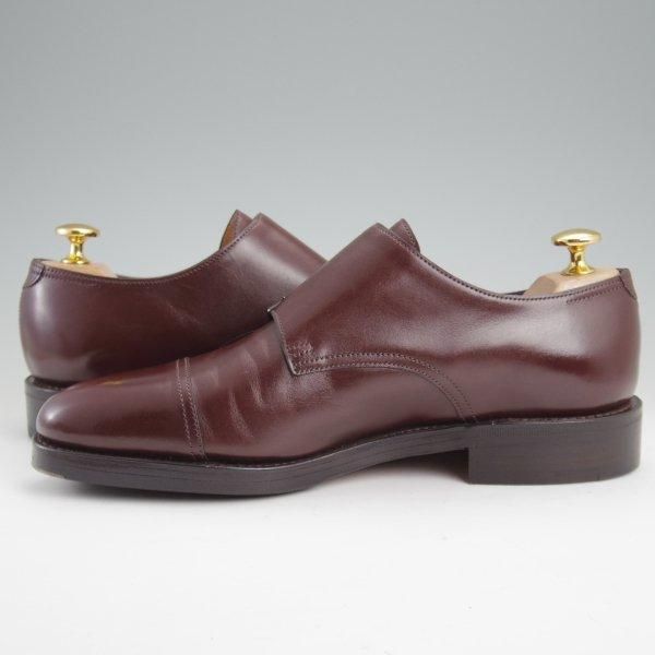 極美品★ジョンロブ 5.5E【オーダー価格￥285,120-★バイリクエスト品/WILLIAM/ウィリアム】9795/ダブルモンク/濃茶/JOHN LOBB★m268