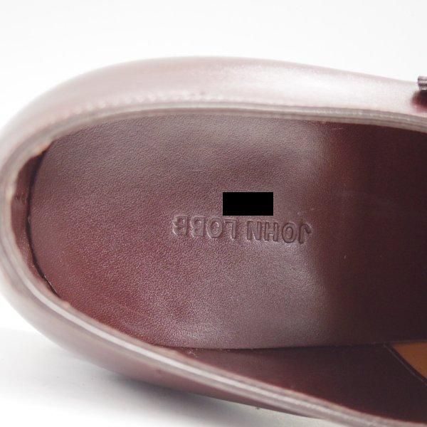 極美品★ジョンロブ 5.5E【オーダー価格￥285,120-★バイリクエスト品/WILLIAM/ウィリアム】9795/ダブルモンク/濃茶/JOHN LOBB★m268