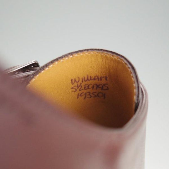 極美品★ジョンロブ 5.5E【オーダー価格￥285,120-★バイリクエスト品/WILLIAM/ウィリアム】9795/ダブルモンク/濃茶/JOHN LOBB★m268