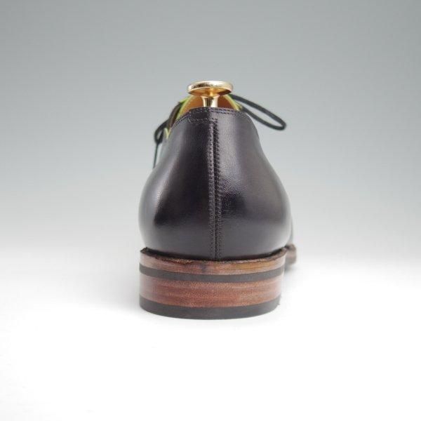 極美品★(仏)Corthay/コルテ UK9程度【定価20万円程度★EASY/イージー/黒系パティーヌ】ホールカット/サイドエラスティック/★m269