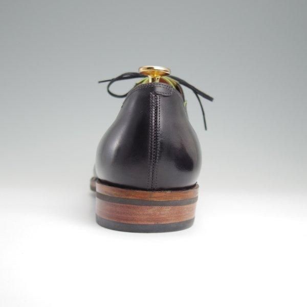 極美品★(仏)Corthay/コルテ UK9程度【定価20万円程度★EASY/イージー/黒系パティーヌ】ホールカット/サイドエラスティック/★m269
