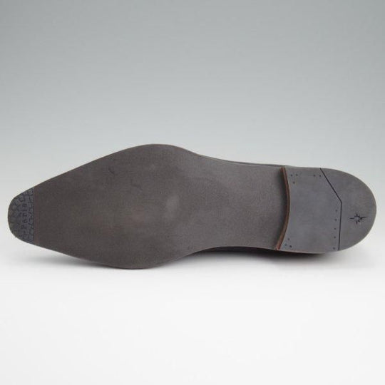 極美品★(仏)Corthay/コルテ UK9程度【定価20万円程度★EASY/イージー/黒系パティーヌ】ホールカット/サイドエラスティック/★m269