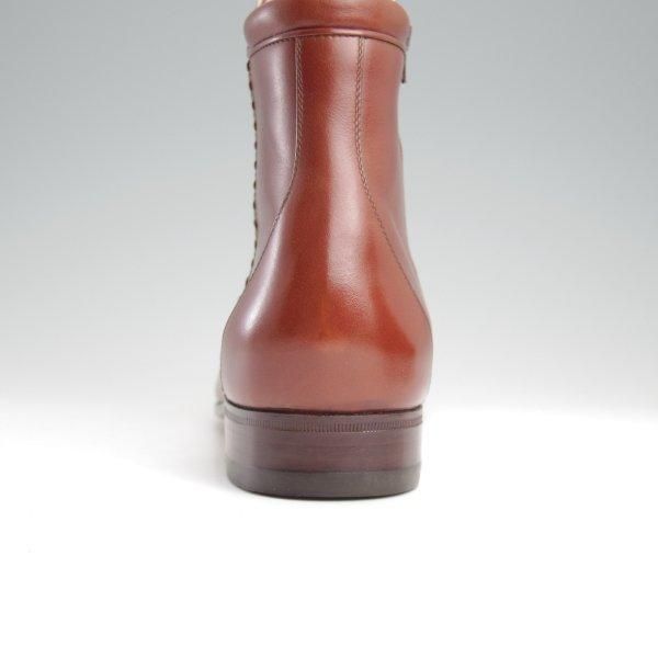 極美品★(伊)タニノクリスチー SIZE 7【定価15万円以上★サイドジップブーツ】カーフ/茶/メンズ/TANINO CRISCI★m270